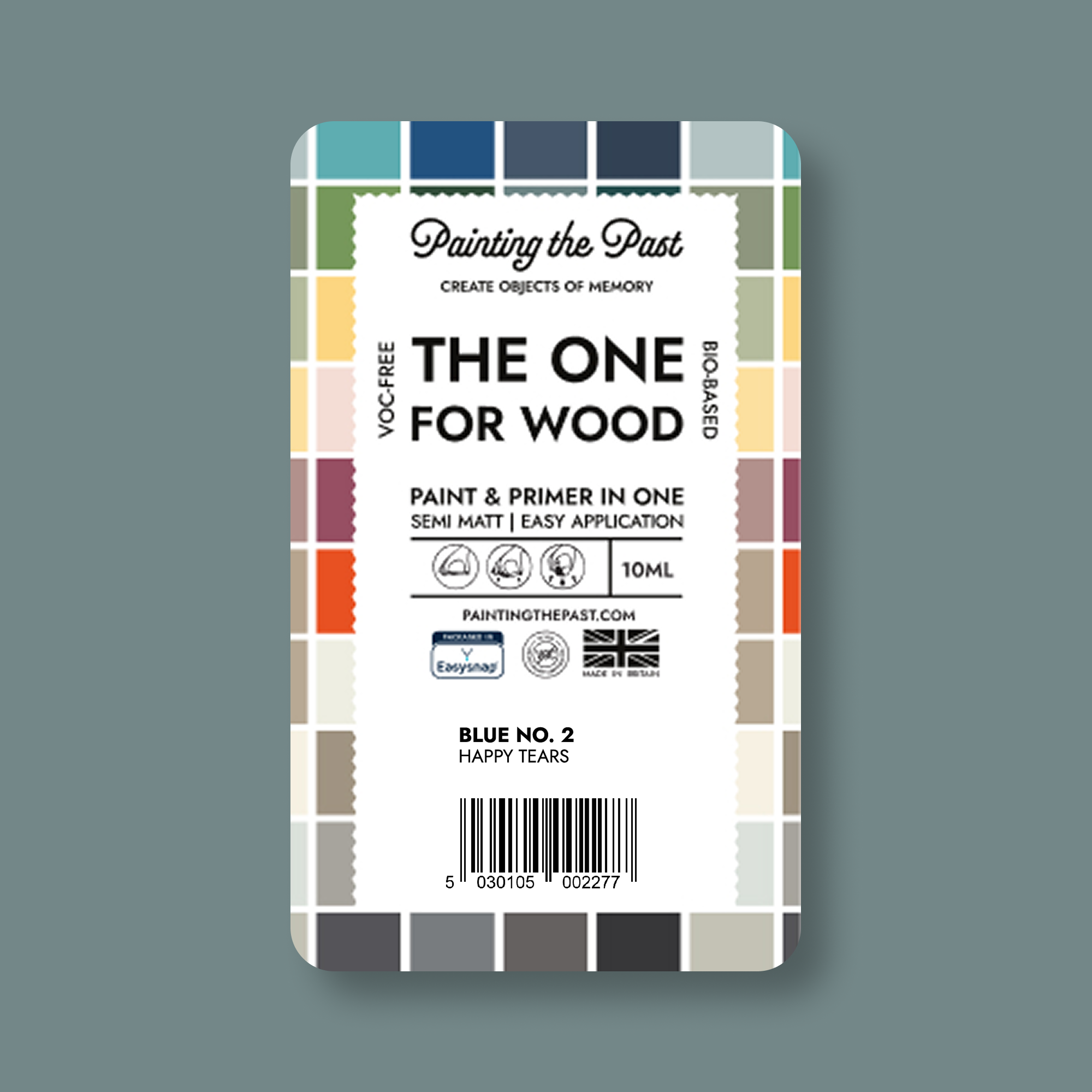 The One for Wood 10mL Blue No. 2 Happy Tears