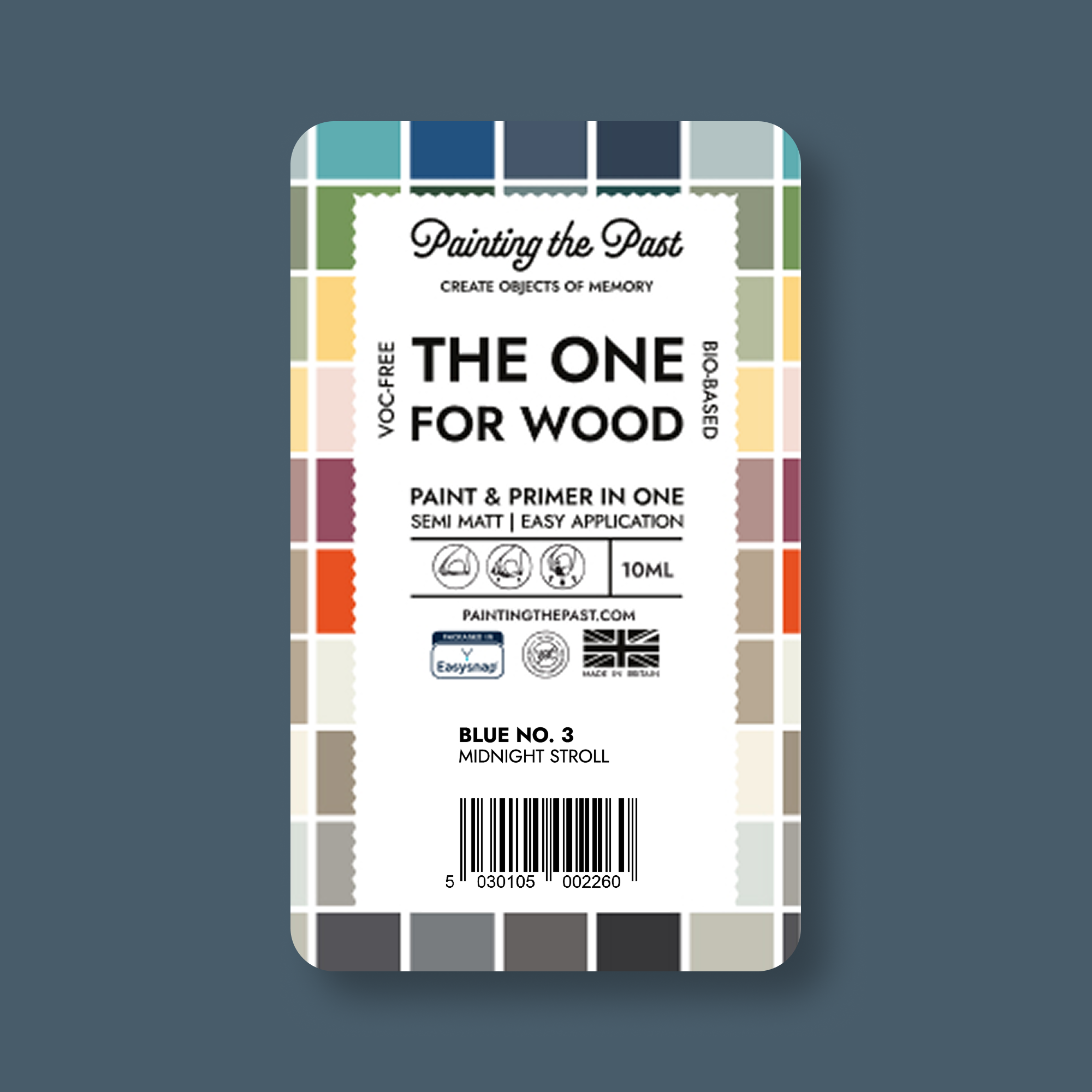 The One for Wood 10mL Blue No. 3 Midnight Stroll