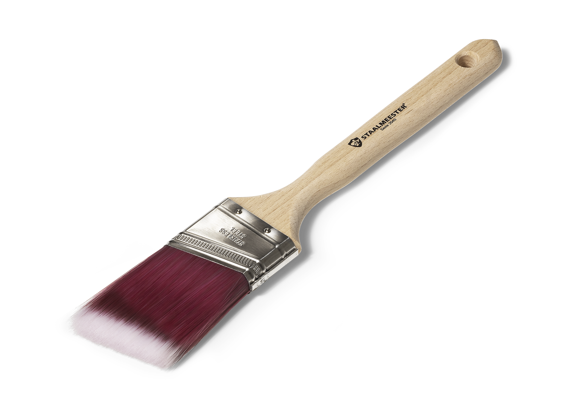 Exquisite Pearl Angled Brush 2040 – Cutting-In Brush