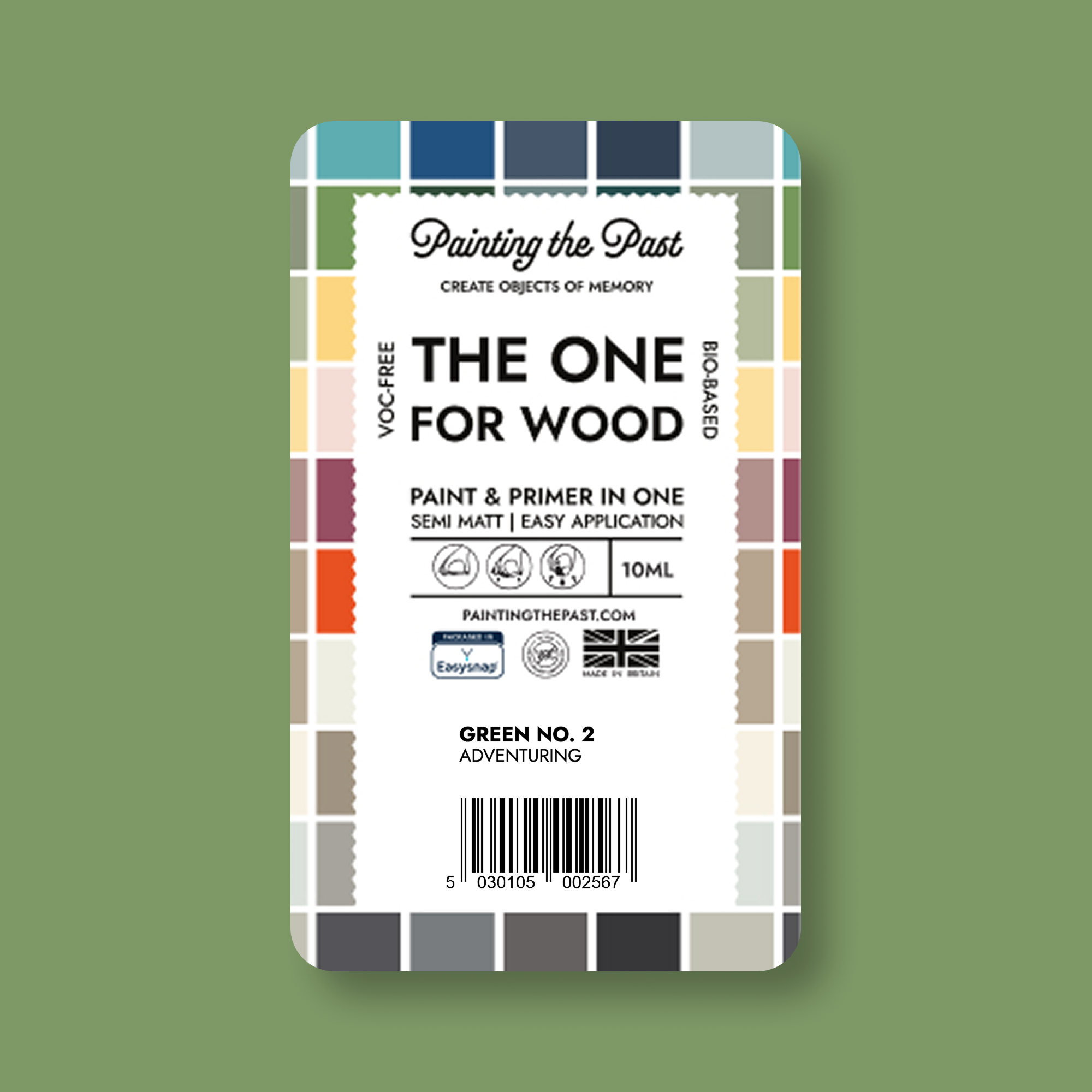 The One for Wood 10mL Green No. 2 Adventuring