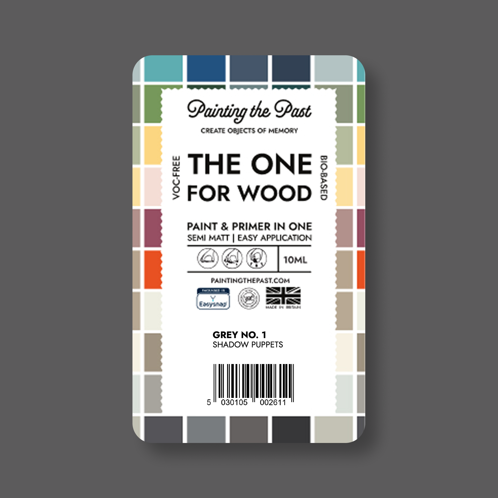 The One for Wood 10mL Grey No. 1 Shadow Puppets